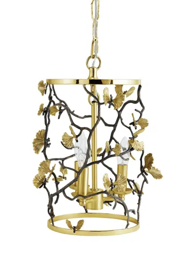 Michael Aram Butterfly Ginkgo Pendant Light In Gold