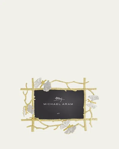 MICHAEL ARAM BUTTERFLY GINKGO PHOTO FRAME, 4" X 6"