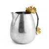 Michael Aram Butterfly Ginkgo Pitcher In Silver/gold