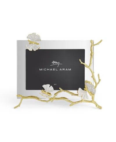 Michael Aram Butterfly Ginkgo Gold Reflective Frame, 5" X 7" In No Color