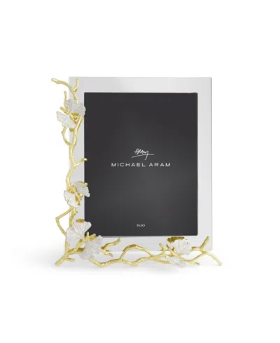 Michael Aram Butterfly Ginkgo Gold Reflective Frame, 8" X 10" In No Color