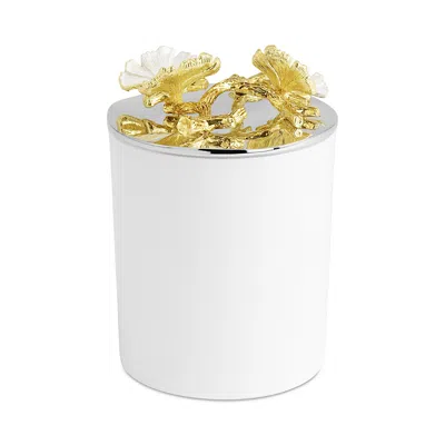 Michael Aram Butterfly Ginkgo Single Wick Candle 8 Oz. In White