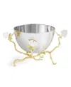 Michael Aram Butterfly Ginkgo White And Gold Small Bowl In No Color