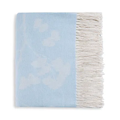 Michael Aram Butterfly Ginkgo Throw Blanket, 60 X 70 In Blue