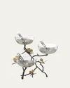 Michael Aram Butterfly Ginkgo Triple Bowl Set