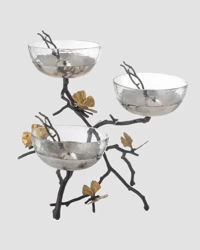 MICHAEL ARAM BUTTERFLY GINKGO TRIPLE BOWL SET,PROD212880461
