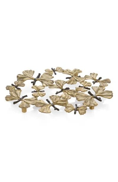 Michael Aram 'butterfly Ginkgo' Trivet In Gold