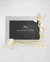 Michael Aram Butterfly Ginkgo White And Gold Frame, 4" X 6" In White And Gold