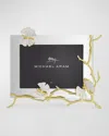 Michael Aram Butterfly Ginkgo White And Gold Frame, 5" X 7" In White And Gold