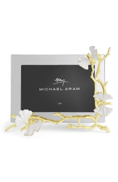 MICHAEL ARAM MICHAEL ARAM BUTTERFLY GOLD 4 X 6-INCH PICTURE FRAME