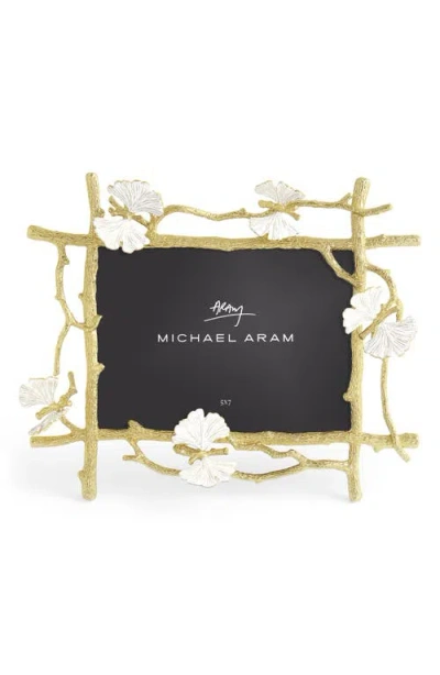 MICHAEL ARAM MICHAEL ARAM BUTTERFLY GOLD 5 X 7-INCH PICTURE FRAME