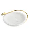Michael Aram Calla Lily Marble Dish In White