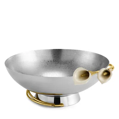 Michael Aram Calla Lily Medium Bowl In Silver