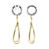 Michael Aram Calla Lily Stainless Steel Serving Set In Silver