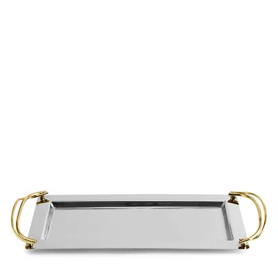 Michael Aram Calla Lily Vanity Tray In Silver