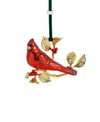 Michael Aram Cardinal Glass Ornament In Multi