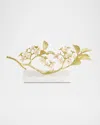 Michael Aram Cherry Blossom Handcrafted Decorative Object In Transparent