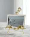 Michael Aram Cherry Blossom Photo Frame & Easel 2-piece Set In Gold