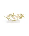 Michael Aram Cherry Blossom Handcrafted Decorative Object In Transparent