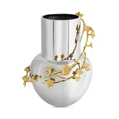 Michael Aram Cherry Blossom Medium Stainless Steel Vase