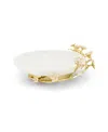 Michael Aram Cherry Blossom Trinket Tray In Gold