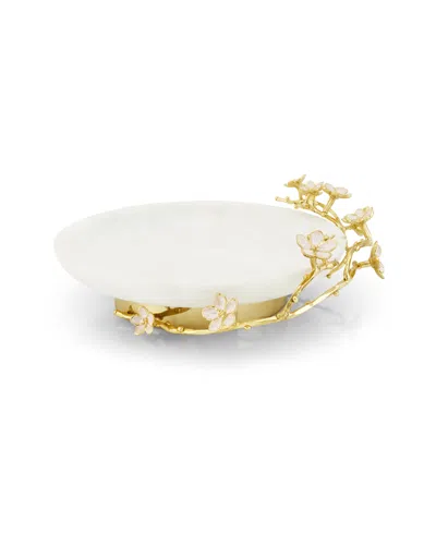 Michael Aram Cherry Blossom Trinket Tray In Gold