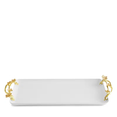 Michael Aram Cherry Blossom Vanity Tray In White