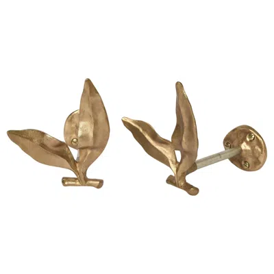 Pre-owned Michael Aram Curtain Rods In Brown