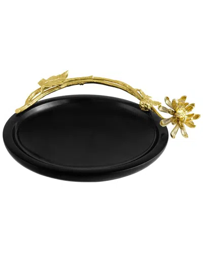 Michael Aram Dahlia Trinket Dish In Black