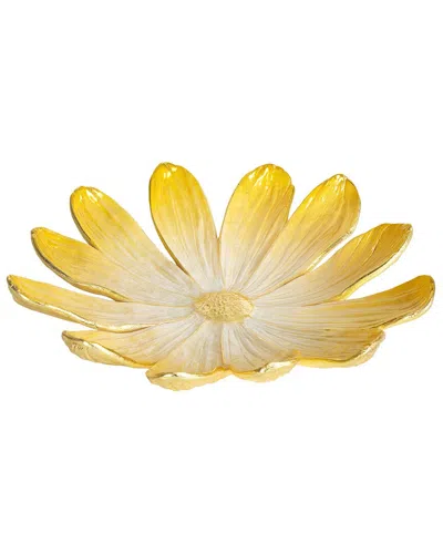 Michael Aram Daisy Basket In Yellow