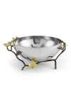 Michael Aram Dogwood Serving Bowl In Silver