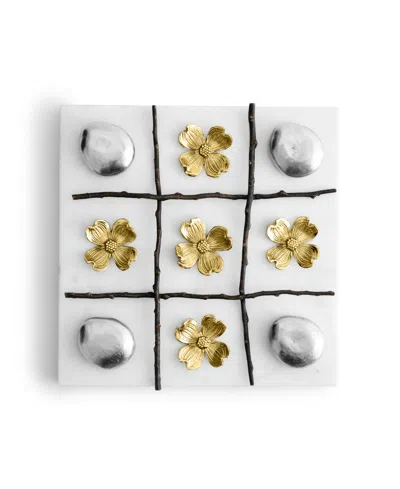 Michael Aram Dogwood Tic Tac Toe, 9" X 9"