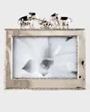 MICHAEL ARAM ELEPHANT 4" X 6" PICTURE FRAME