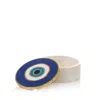 Michael Aram Evil Eye Box In Blue/white