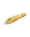 Michael Aram Feather Tray In Gold