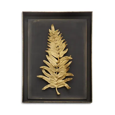 Michael Aram Fern Wall Shadow Box In Gold