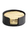 Michael Aram Forest Leaf Round Coasters (set Of 6)
