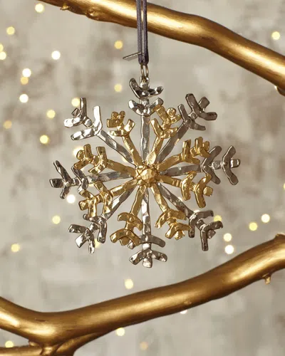 Michael Aram Forged Snowflake Ornament