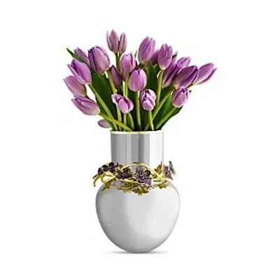 Michael Aram Forget Me Not Vase, Large In Silver