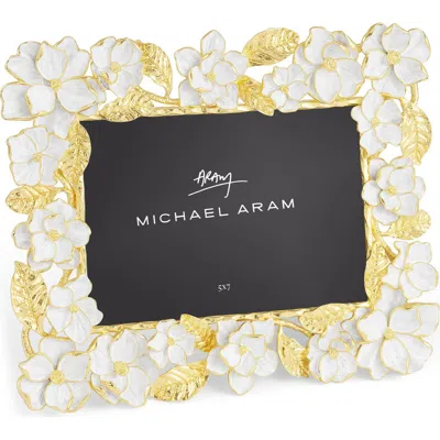Michael Aram Gardenia 5x7 Sculpted Picture Frame In Multi