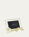 Michael Aram Gardenia Easel Picture Frame, 5" X 7" In Whitegold