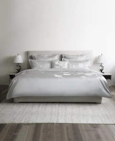 Michael Aram Gardenia Hand-enameled Floral Duvet Cover, King