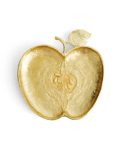 Michael Aram Gold Apple Plate