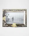 Michael Aram Gold Orchid 4" X 6" Picture Frame In Silver