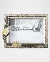 Michael Aram Gold Orchid 5" X 7" Picture Frame In Silver