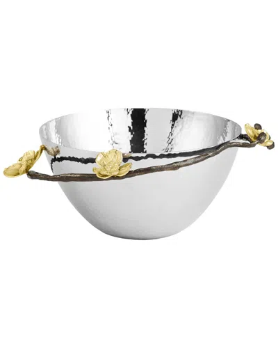 Michael Aram Gold Orchid Bowl In Silver