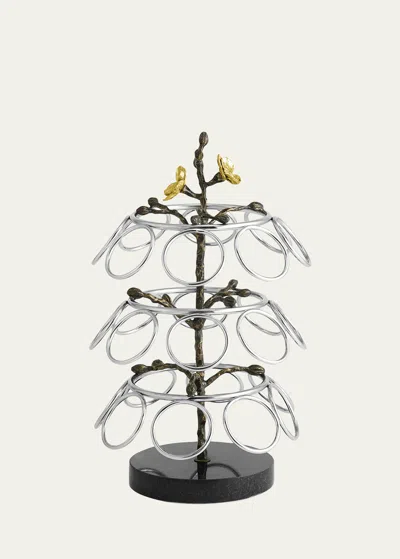 Michael Aram Gold Orchid K-cup Carousel In Metallic