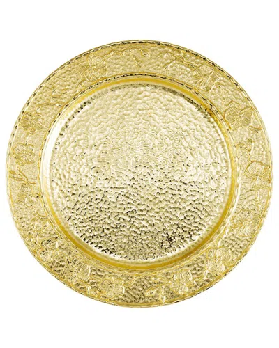 Michael Aram Gold Orchid Plate