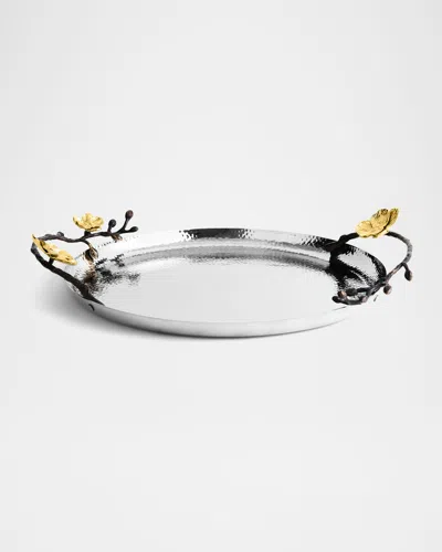 Michael Aram Gold Orchid Round Tray