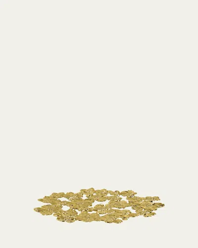 Michael Aram Gold Orchid Trivet